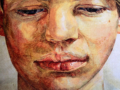 Lucian Freud Lithograph Coa Signed Numbered