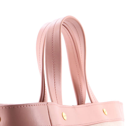 Tom Ford T Screw Tote Canvas With Leather Mini