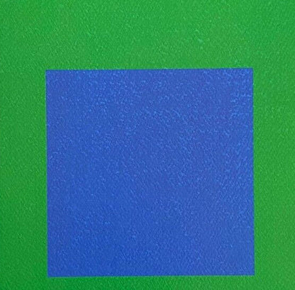 Josef Albers Lithograph Coa Hand-Numbered Signed O.P Stamped