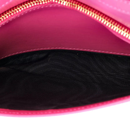 Dolce & Gabbana Dg Logo Flap Shoulder Bag Leather Small