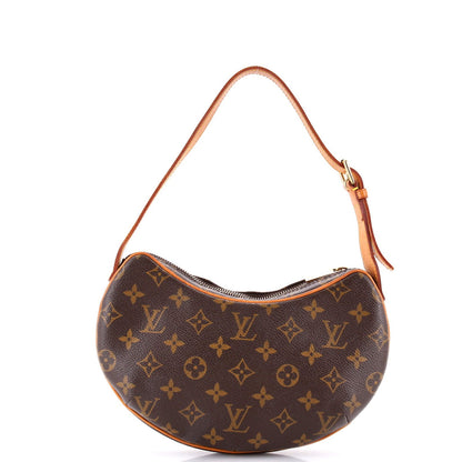 Louis Vuitton Croissant Handbag Monogram Canvas Pm