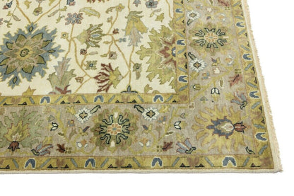 Handmade Osh Chobi Floral Style Peshawar Rug