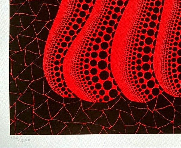 Yayoi Kusama Lithograph Mori Art Museum -Coa- Limited Edition 200