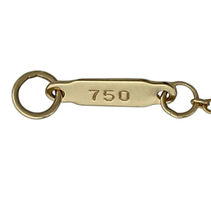 Tiffany & Co. Cross Stitch Necklace Gold 750