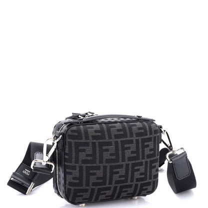 Fendi Suitcase Crossbody Bag Zucca Canvas Mini
