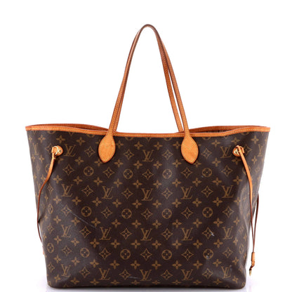 Louis Vuitton Neverfull Nm Tote Monogram Canvas Gm