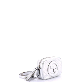 Gucci Blondie Nm Camera Shoulder Bag Diagonal Quilted Leather Small