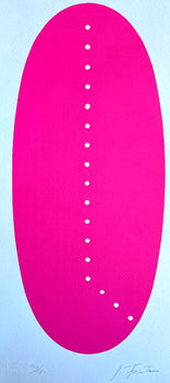 Lucio Fontana Lithograph 1978 - Coa Signed In Pen (Hand Numbered)