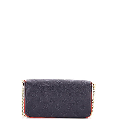 Louis Vuitton Felicie Pochette Monogram Empreinte Leather