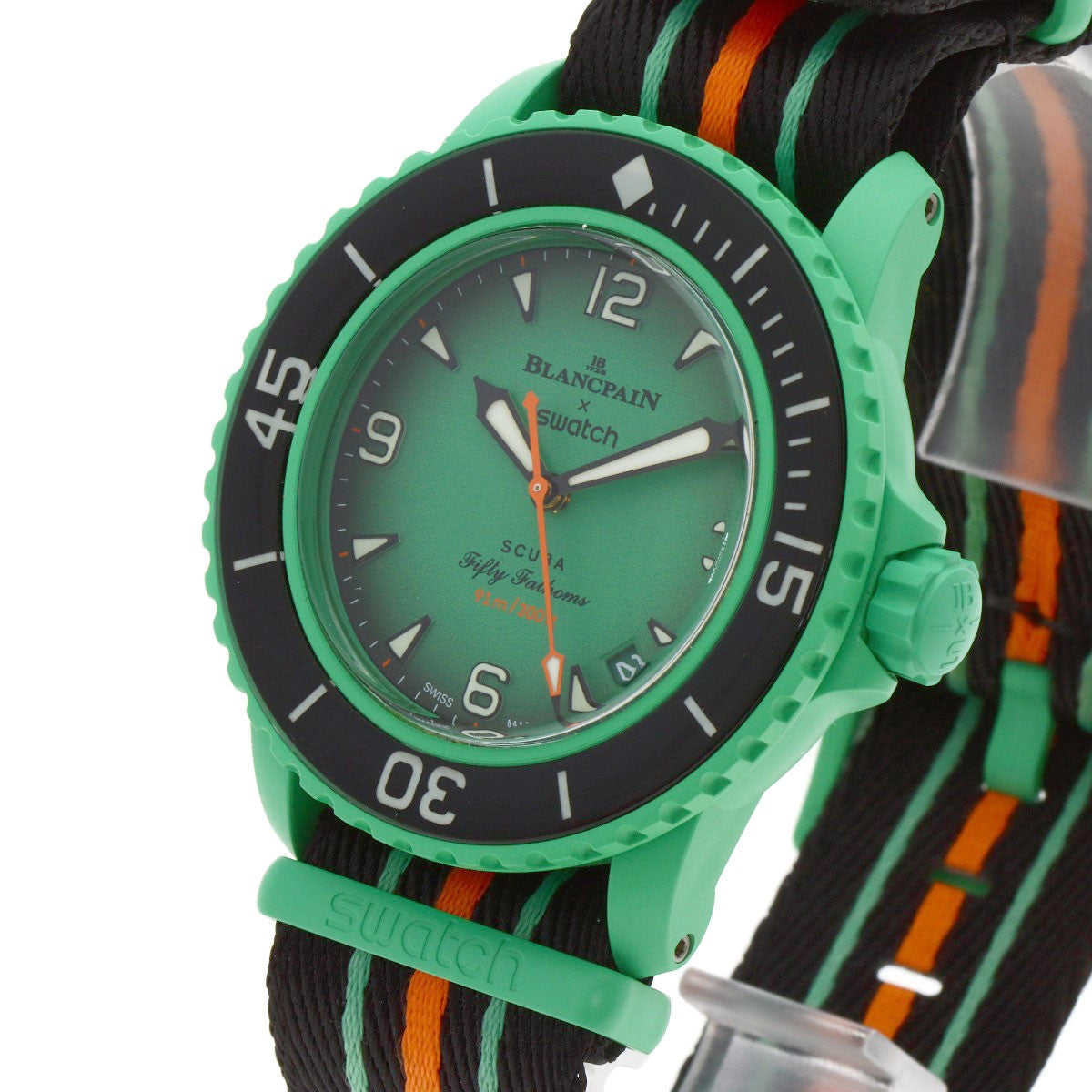 Watches Swatch Blancpain Collaboration Scuba Fifty Fathoms Indian Ocean