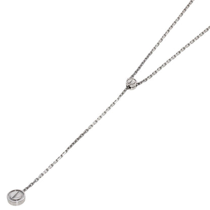 CARTIER   Necklace Love pastille K18 White Gold