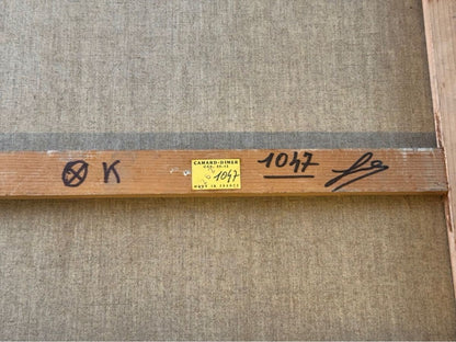 Irne Pags Original Oil Painting Terrace P15 / French Caf Scene / Signed