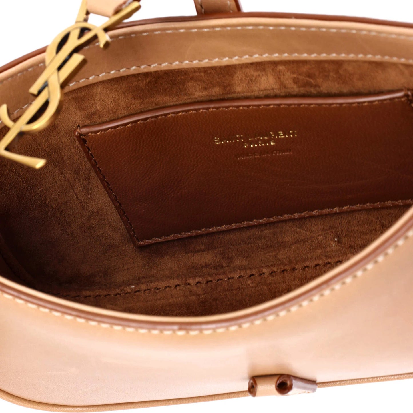 Saint Laurent Le 5 A 7 Hobo Leather Mini