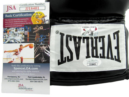 Mike Tyson Boxing Champ Signed/Auto Black Everlast Boxing Glove Left Jsa 149808