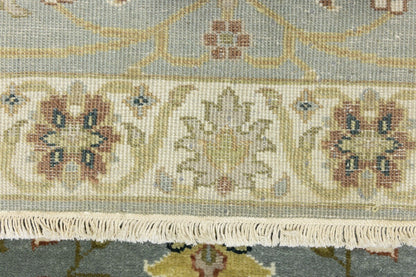 Muted Floral Peshawar Osh Chobi Runner Rug