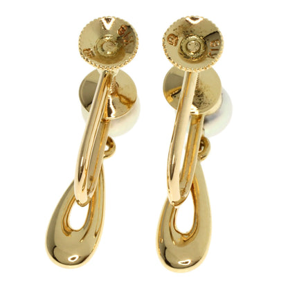 Mikimoto   Earring Pearl Pearl K18 Yellow Gold