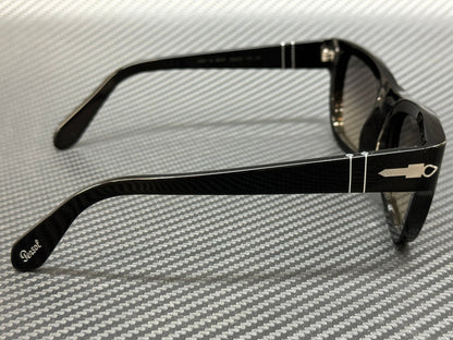 PERSOL PO0091S 95 32 Black Grey Gradient Unisex 56 mm Sunglasses
