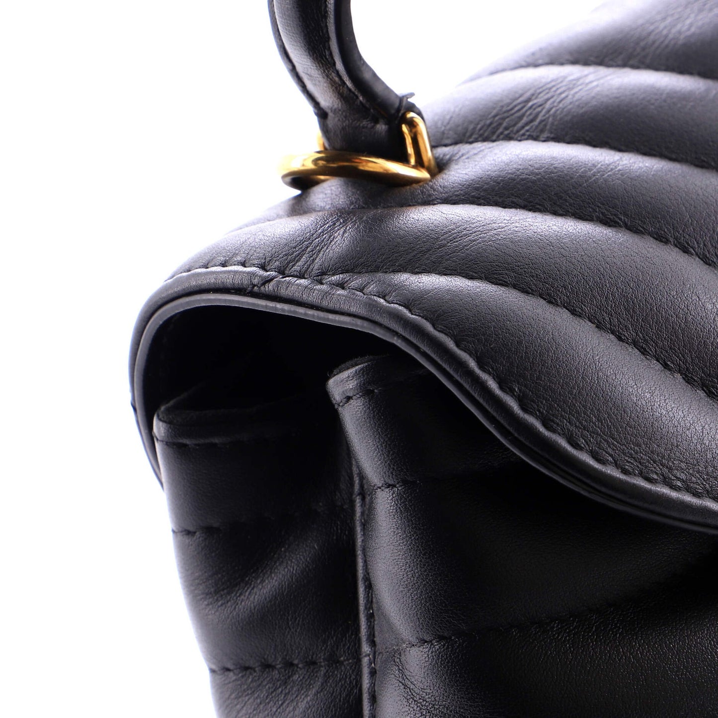 Louis Vuitton New Wave Hold Me Top Handle Bag Quilted Leather