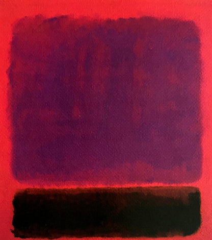 Mark Rothko Lithograph Coa Signature Stamp