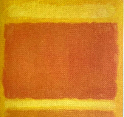 Mark Rothko Lithograph Signed Coa Numbered In Pencil 180 Copies
