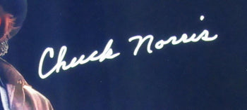 Chuck Norris Autographed 16X20 Photo 