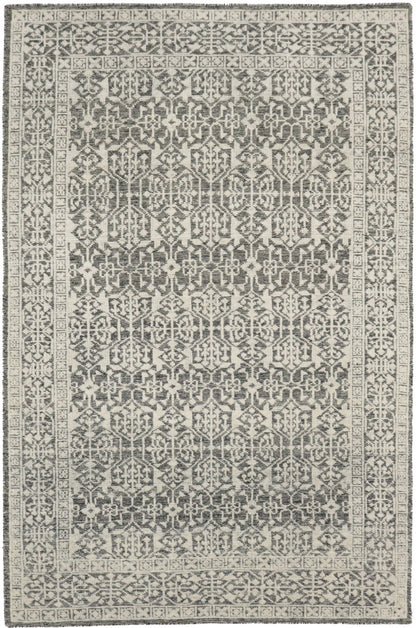 Handmade Wool Modern Oriental Rug 6X9 Ft