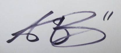 A.J. Brown Signed/Auto Super Bowl Lix Logo