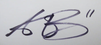 A.J. Brown Signed/Auto Super Bowl Lix Logo