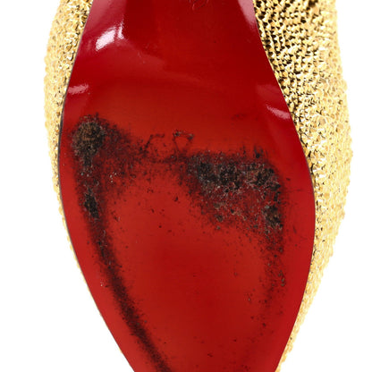 Christian Louboutin Women'S Daffodile Pumps Crystal Embellished Leather 160