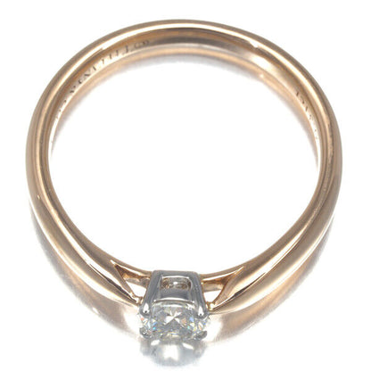 Tiffany&Co. Ring Harmony Solitaire Diamond 0.31Ct Us5 18K Rg/950 Platinum