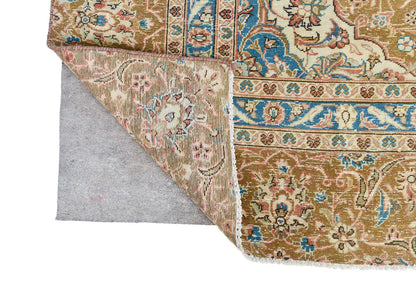 Semi-Antique Stone-Washed Oriental Rug Distressed