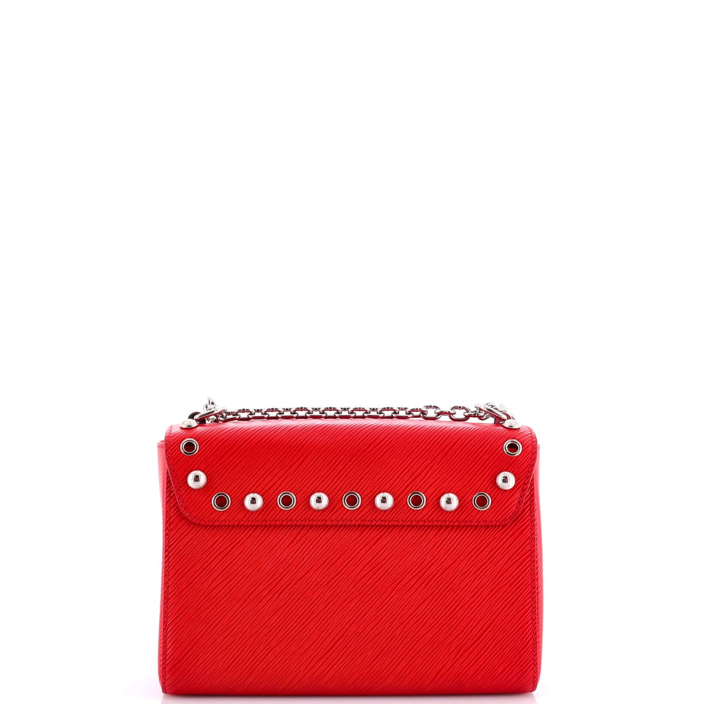 Louis Vuitton Twist Handbag Studded Epi Leather Mm