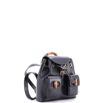 Gucci Bamboo Backpack Leather Small