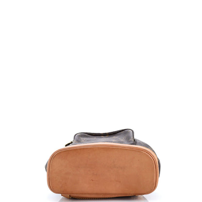 Louis Vuitton Vintage Montsouris Backpack Monogram Canvas Pm