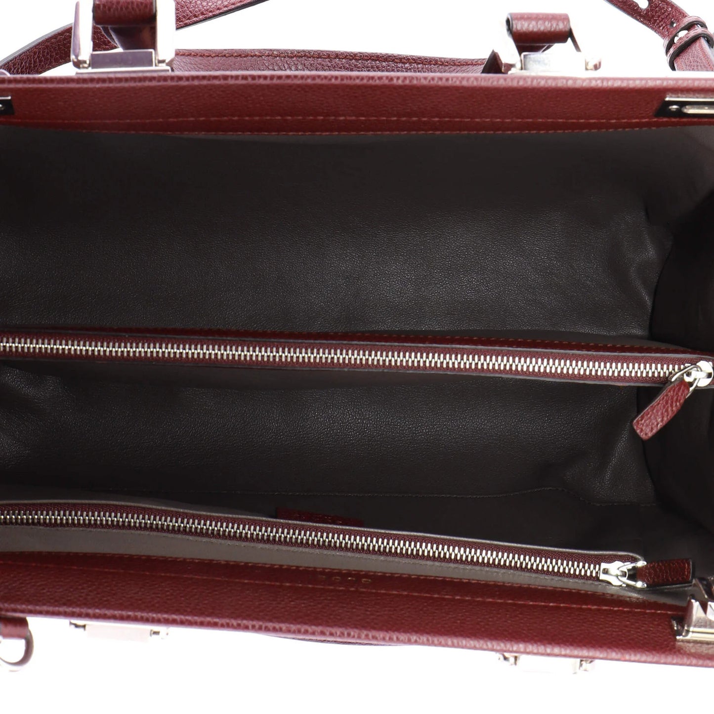 Gucci Zumi Top Handle Bag Leather Medium