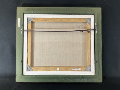 Alexander Alexiev A Hoffart (Bulgaria) 1991 Original Oil Painting Autumn Signed