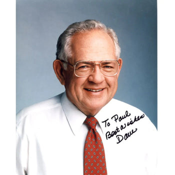 Dave Thomas Autographed 8X10 Photo