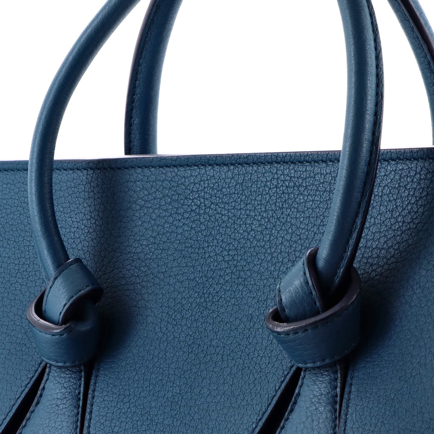 Celine Tie Knot Tote Grainy Leather Small