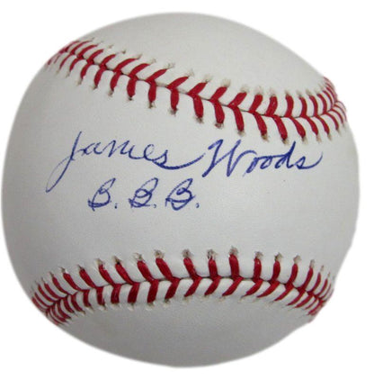 James Woods Signed Oal Baseball Negro League