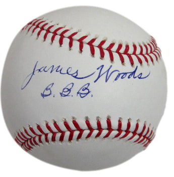 James Woods Signed Oal Baseball Negro League