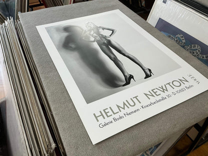 HELMUT NEWTON Big Nude 33" x 23.25" Poster 1992 Photography Black & White