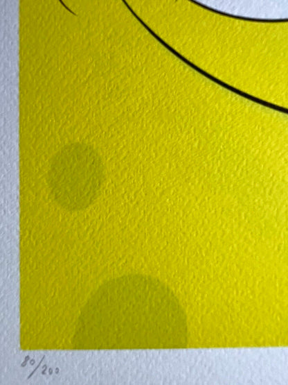 Kaws / Lithograph Coa Limited Edition 200 Es. Mori Art Museum