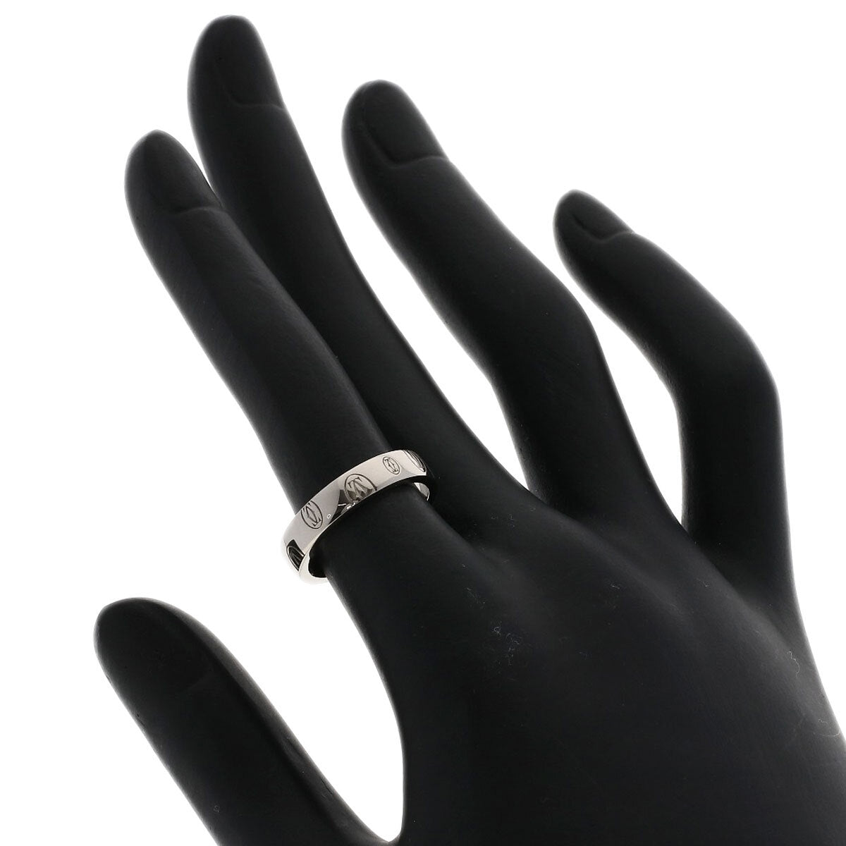 Cartier   Ring Happy Birthday # 50 K18 White Gold