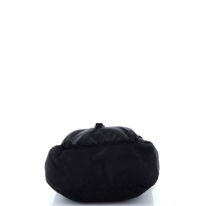 Prada Buckle Messenger Bag Tessuto Small