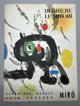 Joan Miro Derriere Le Miroir No 123 Miro.