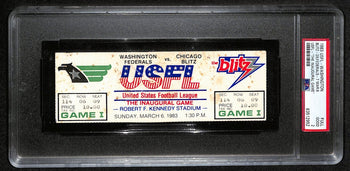 1983 Usfl Inaugural Game Washington V Chicago