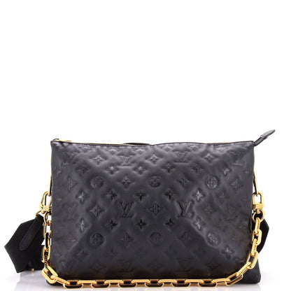 Louis Vuitton Coussin Bag Monogram Embossed Lambskin Mm