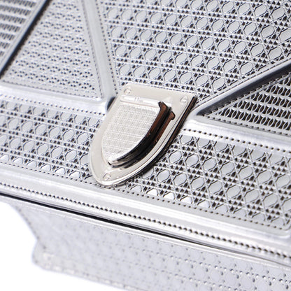 Christian Dior Diorama Flap Bag Cannage Embossed Calfskin Small