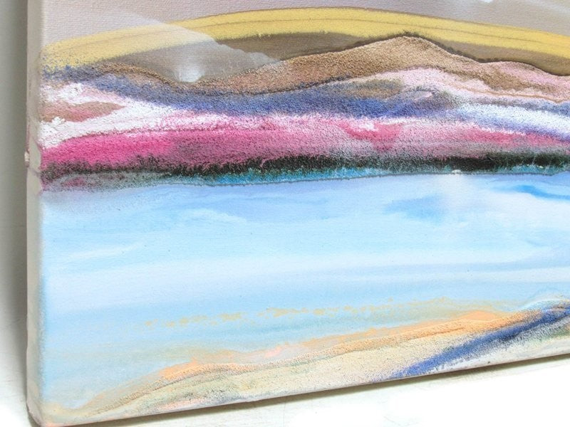 Elba Alvarez Original Oil Painting Landscape Large Canvas Signed 2011 Venezuela