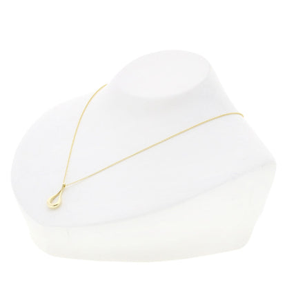 TIFFANY&Co.   Necklace Teardrop Open K18 Yellow